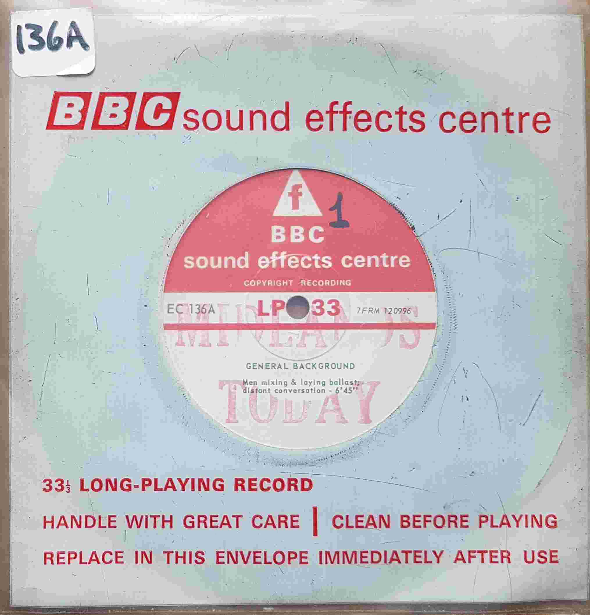 Picture of EC 136A General background by artist Not registered from the BBC records and Tapes library